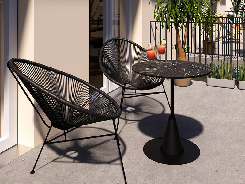 Balkon Szene mit Dekor Marmor Tahoe