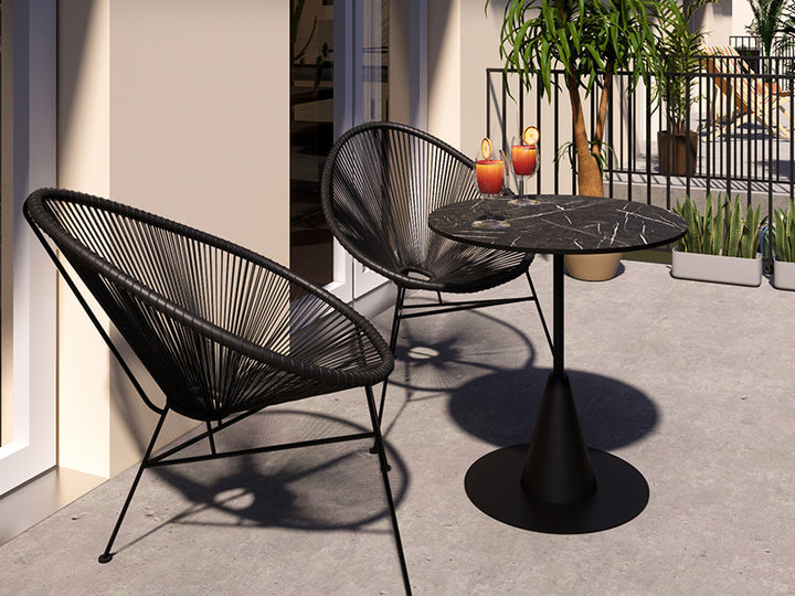 Balkon Szene mit Dekor Marmor Tahoe