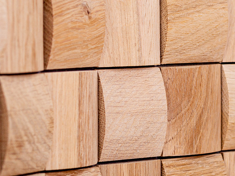 Holzmosaik Rotterdam natur Detail Nahaufnahme