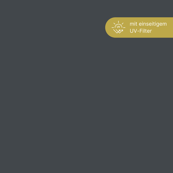 Farbabbildung Anthrazitgrau RAL 7016 mit UV-Schutz Hinweis