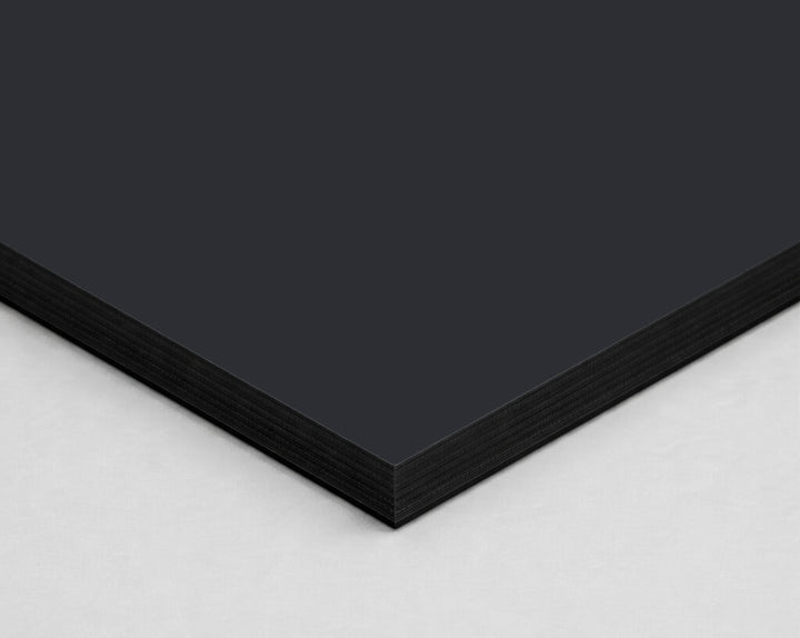 HPL Platte in Graphitschwarz RAL 9011