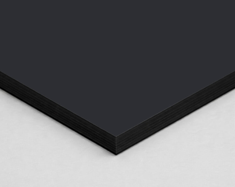 HPL Platte in Graphitschwarz RAL 9011